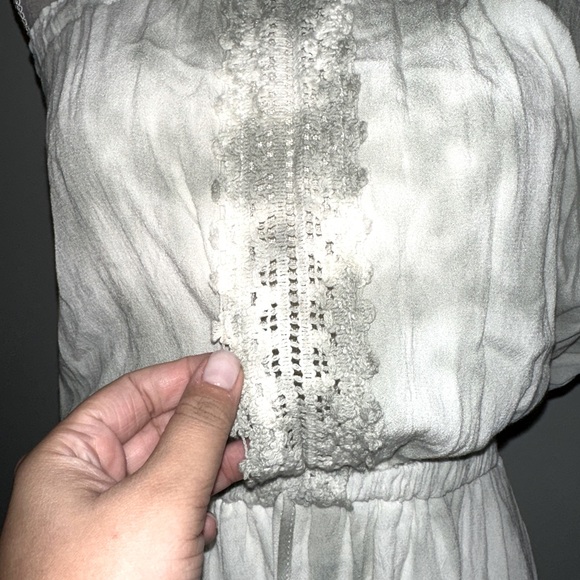 Strapless Dress with crochet accent size M - Picture 4 of 8